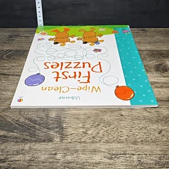 หนังสือ Usborne Wipe-Clean First Puzzles รูปที่ 4