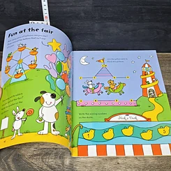 หนังสือ Usborne Wipe-Clean First Puzzles รูปที่ 6