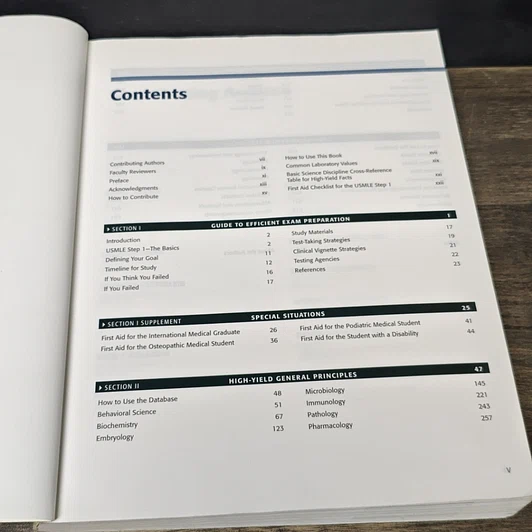 หนังสือ First Aid for the USMLE Step 1 รูปที่ 7
