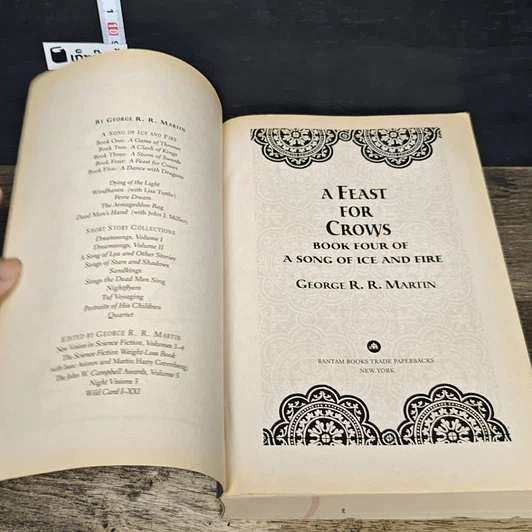 หนังสือ A Game of Thrones A Feast for Crows รูปที่ 6