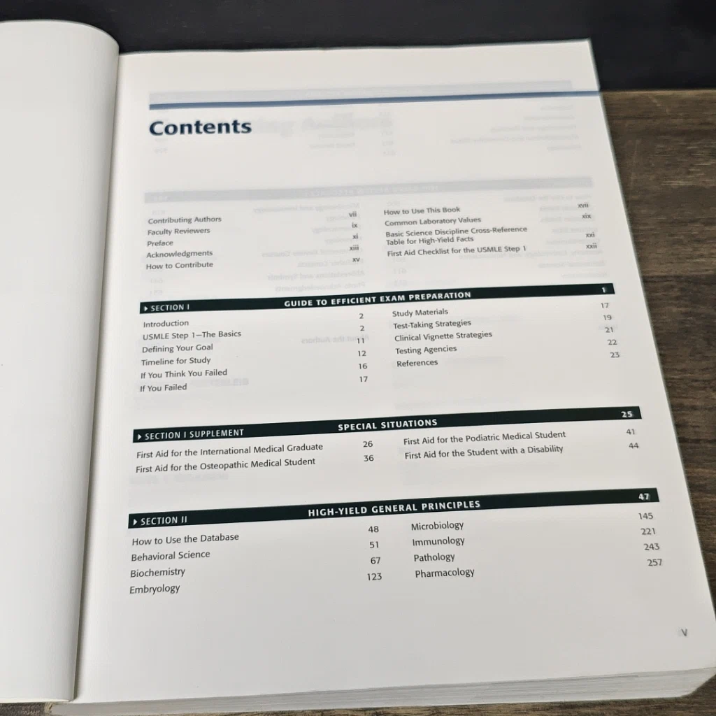 หนังสือ First Aid for the USMLE Step 1 รูปที่ 7