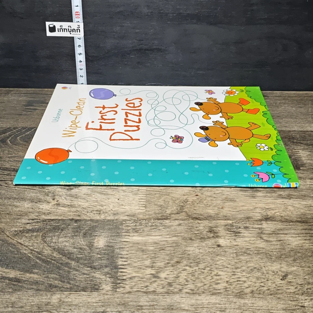 หนังสือ Usborne Wipe-Clean First Puzzles รูปที่ 2