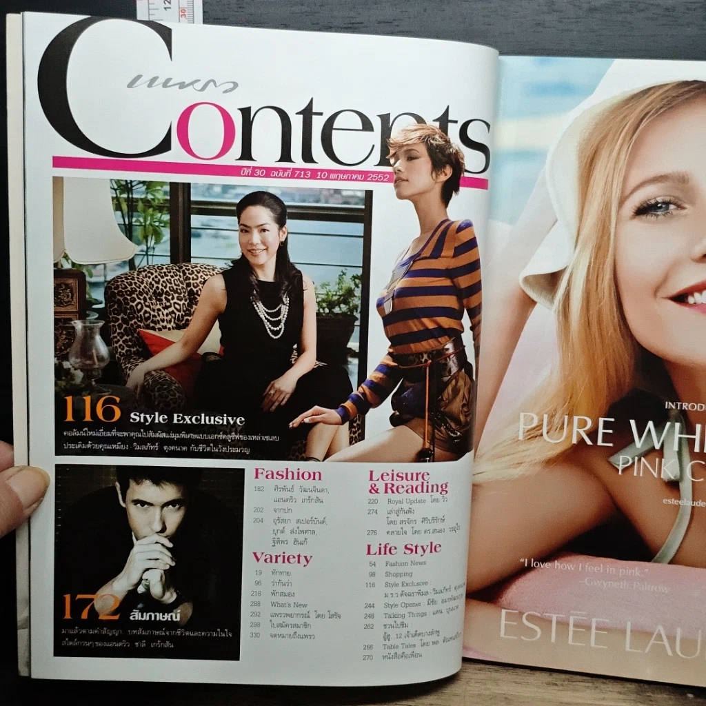 หนังสือ แพรว ปีที่ 30 ฉบับที่ 713 10 พ.ค.2552 รูปที่ 7