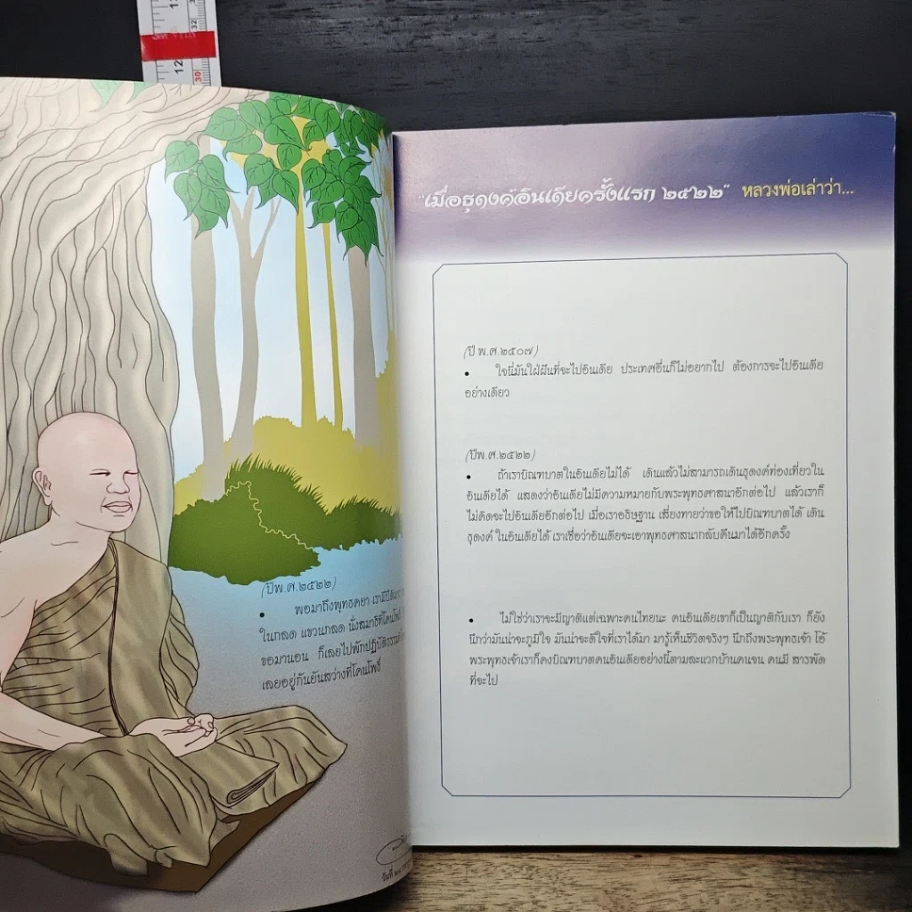 หนังสือ ธุดงค์อินเดีย ธรรมยาตรา ครั้งที่ 1 รูปที่ 6