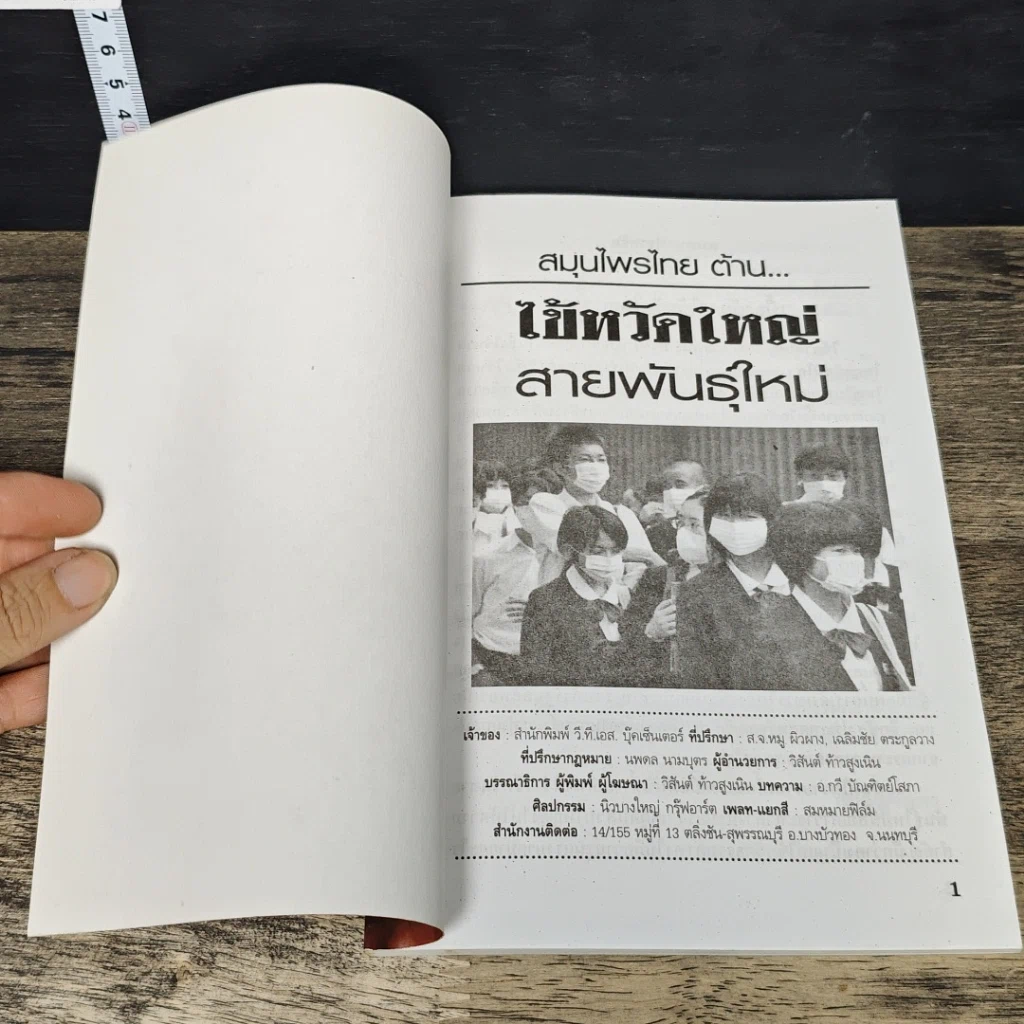 หนังสือ สมุนไพรไทย ต้านไข้หวัด สายพันธุ์ใหม่ รูปที่ 6